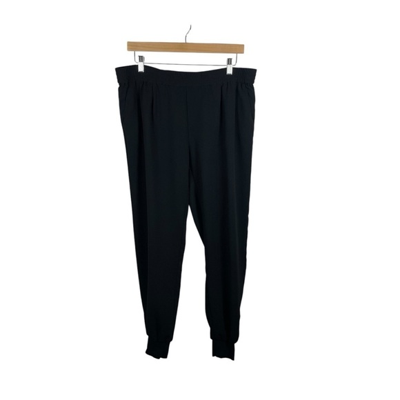Joie Women’s Mariner Jogger Pants in Black Size L - Picture 2 of 8